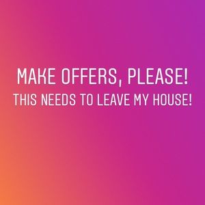 All offers considered!